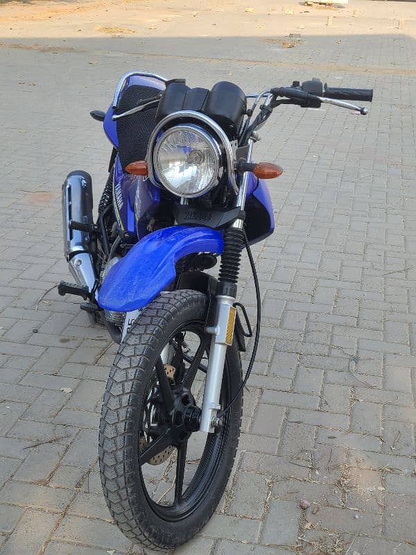 YAMAHA YBR 125 G BLUE COLOR 0