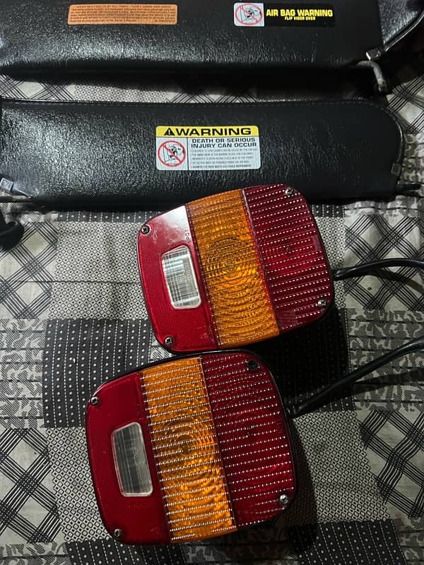 Sun Visors  and Tail light For Jeep Wrangler 5