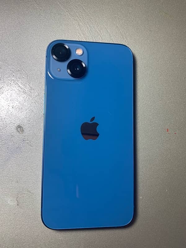 Rs 90000 iPhone 13 256 Gb blue colour JV 1