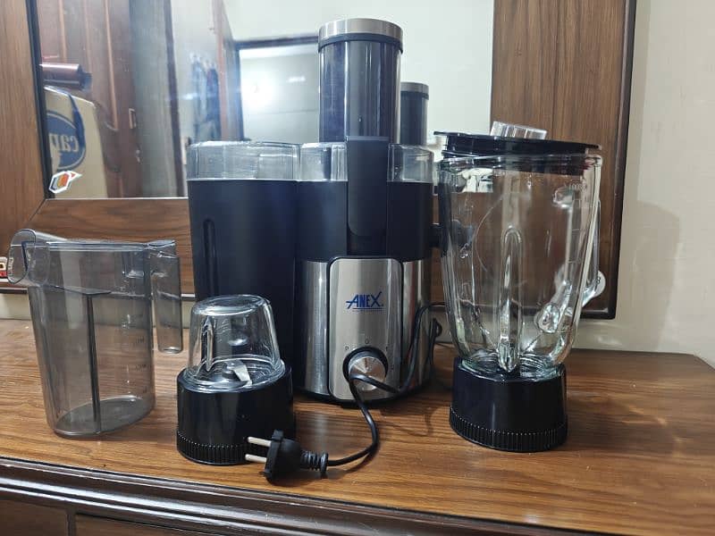 ANEX Deluxe Juicer blender grinder (3 in 1) 2