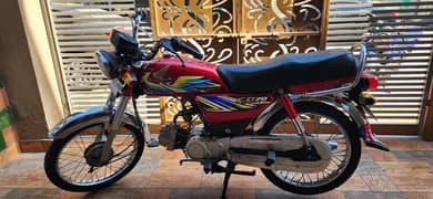 Honda CD 70 2021 model neat clean