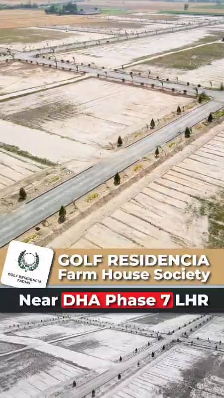 4 Walls Developers Offer Golf Residencia Farmhouse 4-Kanal Plot for Sale Near DHA Phase-7 7