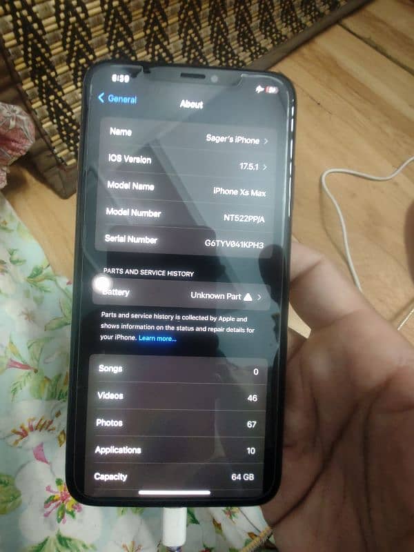 iphon xs max 64 gb pta appovd 3