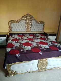 Bed Set/Wooden Bed/Bed Dressing/Wardrobe/Bedroom Set/Poshish Bed Set