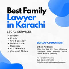 Best Family Lawyer in Karachi