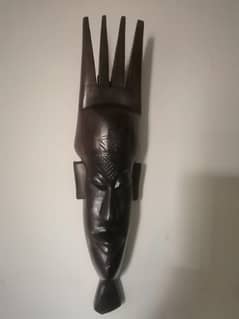 Mask African Carved