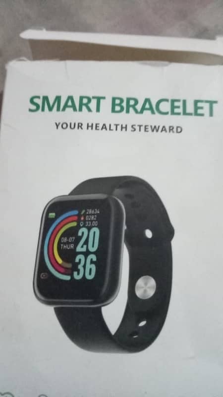 smart bracelet watch hai used main hai box sath main hai 0