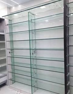 required Glass racks n shelves please contact with me