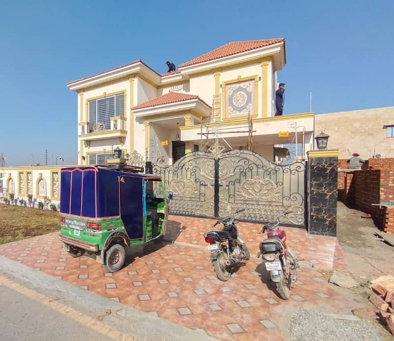 15 KV Solar, AC Installed One Kanal Brand New Spanish Design Bungalow For Rent DHA Phase 7 Lahore 1