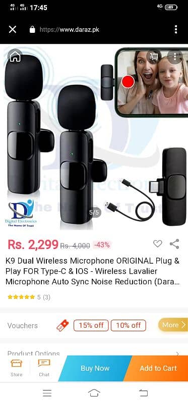 k9 original mic for iPhone all models cheap price 0