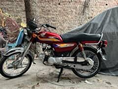 Honda cd 70 road prince total lash apky samne ha Sab