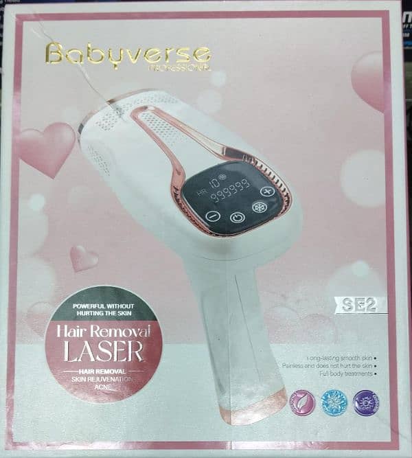 LCD Laser Hair Removal Device For Face & Body 0