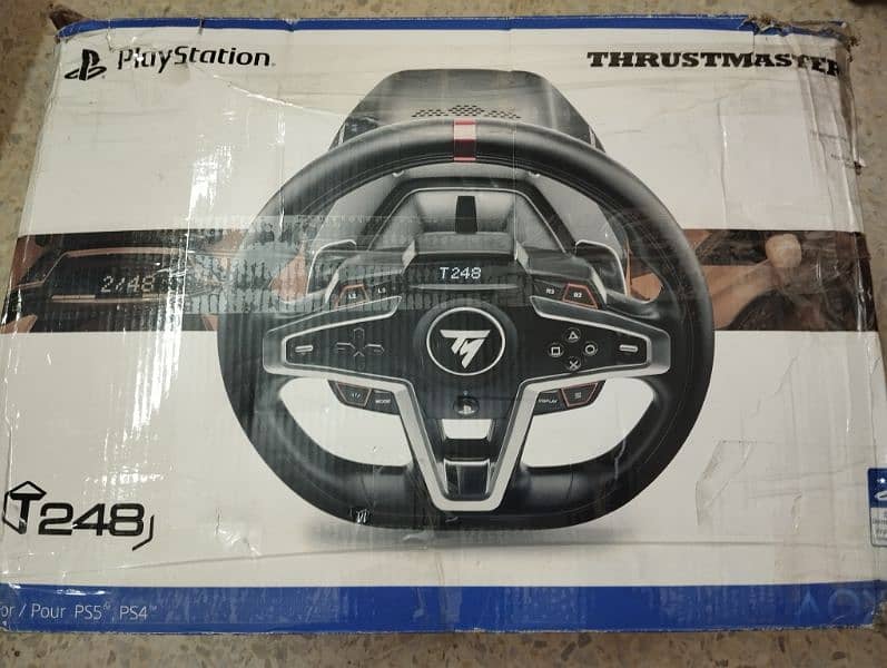 thrustmaster t248 steering wheel PS4 PS5 PC 5