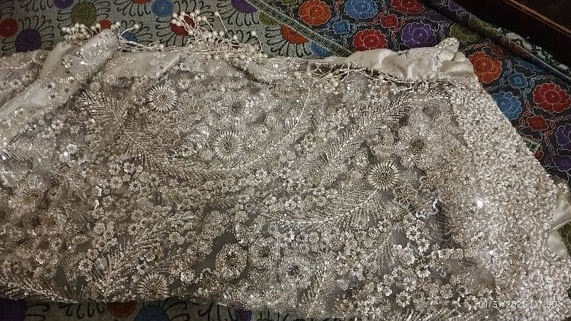 full heavy work saree for sale 6