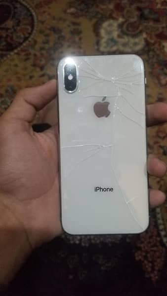 iphone X non pta 256 GB white colour 1