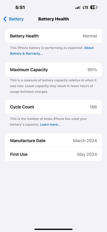 Iphone 15 Pro Max 256GB Non PTA( Uk Model ) 6