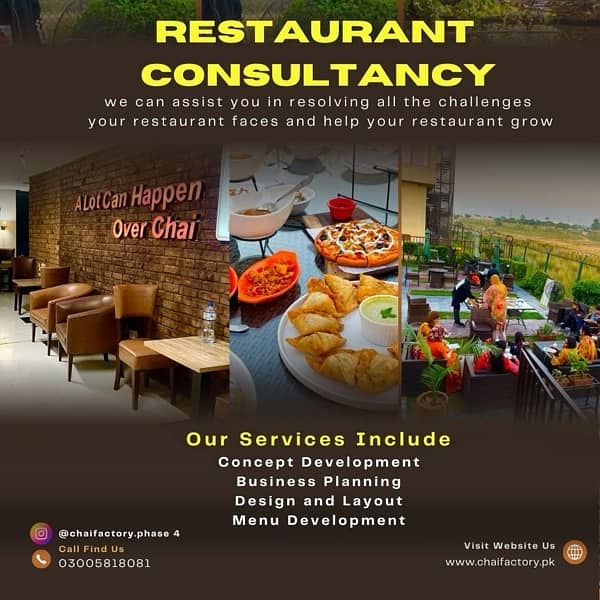 Restaurant Consultancy Service | Best Services | Rawalpindi 0