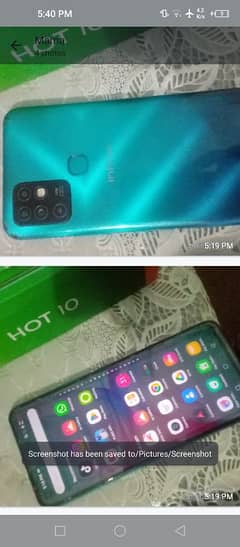 INFINIX HOT 10 FOR SALE (URGENT) with box