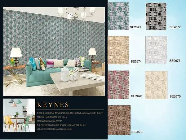 Fabric Sheet - Fabric Wallpaper - Fabric Pvc Panel - Fabric Wall Pane 15