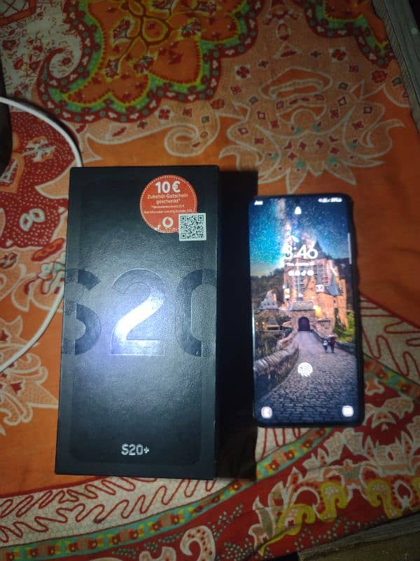 Samsung s20 + 8gb 128gb 0