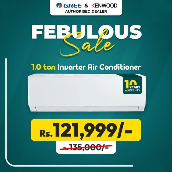 Gree  1ton inverter Air conditioner 0