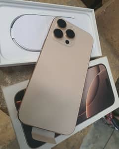 Iphone 16 pro max 256GB desert titanium Non PTA