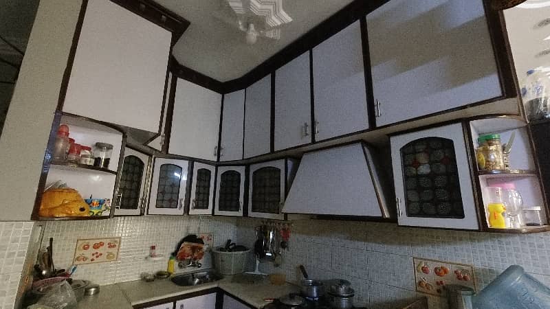 3 BED DD WAQAS HEIGHTS FLAT FOR SALE IN GULSHAN-E-IQBAL 13 D 1 3