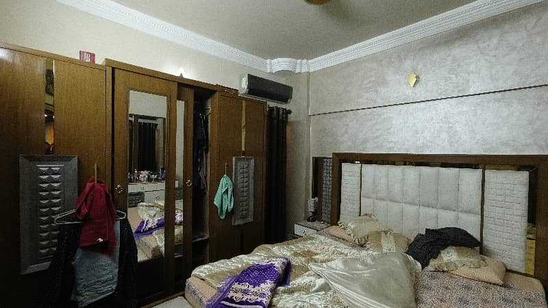 3 BED DD WAQAS HEIGHTS FLAT FOR SALE IN GULSHAN-E-IQBAL 13 D 1 6