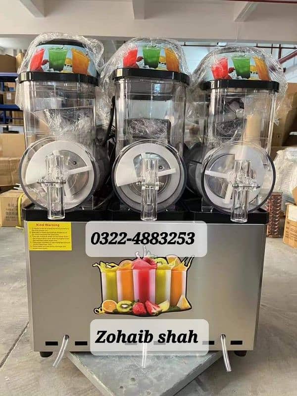 Slush machine Used New Pizza deck Oven Fast food Restaurant Fryar gril 1