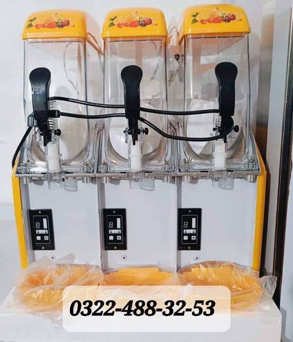 Slush machine Used New Pizza deck Oven Fast food Restaurant Fryar gril 3