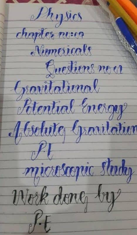 handwriting assignment 1