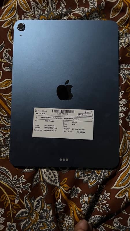 Ipad Air 5th(Gen) Under warranty For sale 2