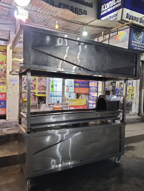 like a new bar b q counter full setup for sale 1