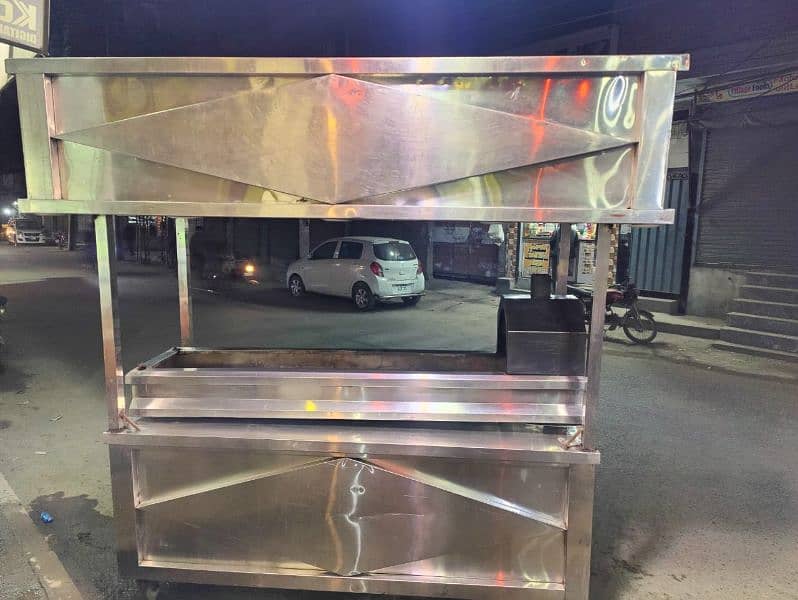 like a new bar b q counter full setup for sale 13