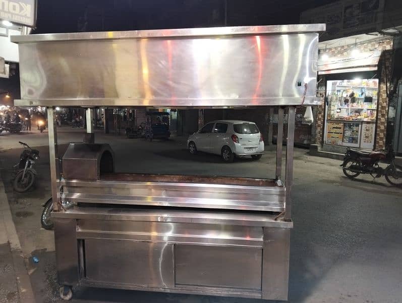 like a new bar b q counter full setup for sale 17