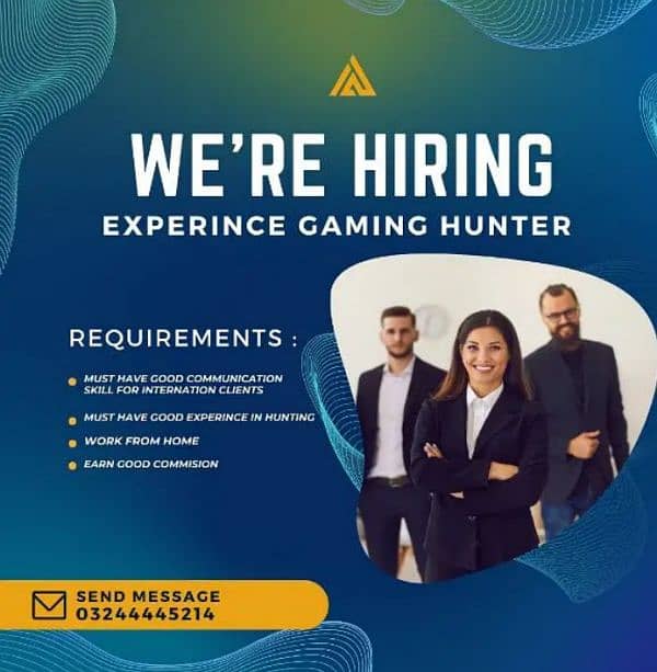 gameing hunting jobs 0