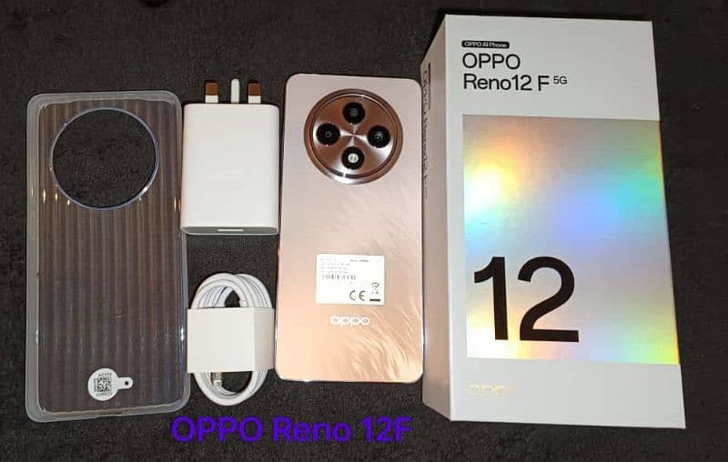 oppo Reno 12f. 8.256 abi new ha 10/10 2