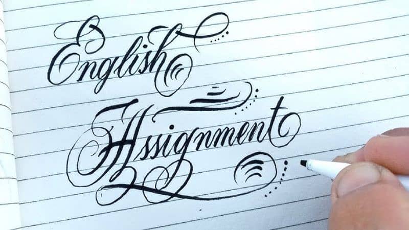 handwriting assignment work 0