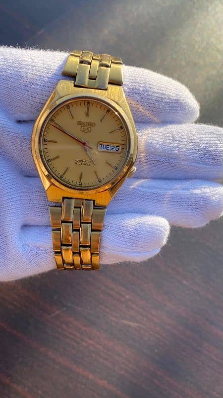 original Seiko5 automatic watch 0