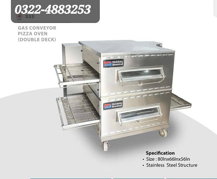 Pizza Deck Oven Hot Plate Slush Fast Food Setup Dough Mixer Fryer Bag 6