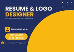 Resume Cv , Logo , Cover Letter Maker (Only 150)