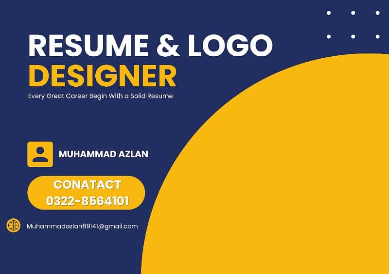 Resume Cv , Logo , Cover Letter Maker (Only 150) 0