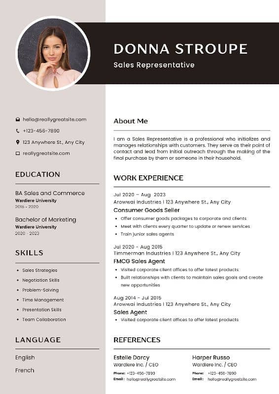 Resume Cv , Logo , Cover Letter Maker (Only 150) 2