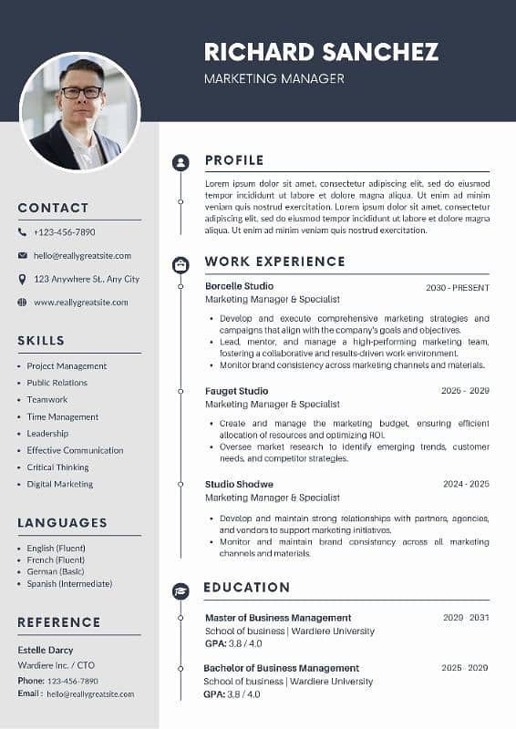 Resume Cv , Logo , Cover Letter Maker (Only 150) 3