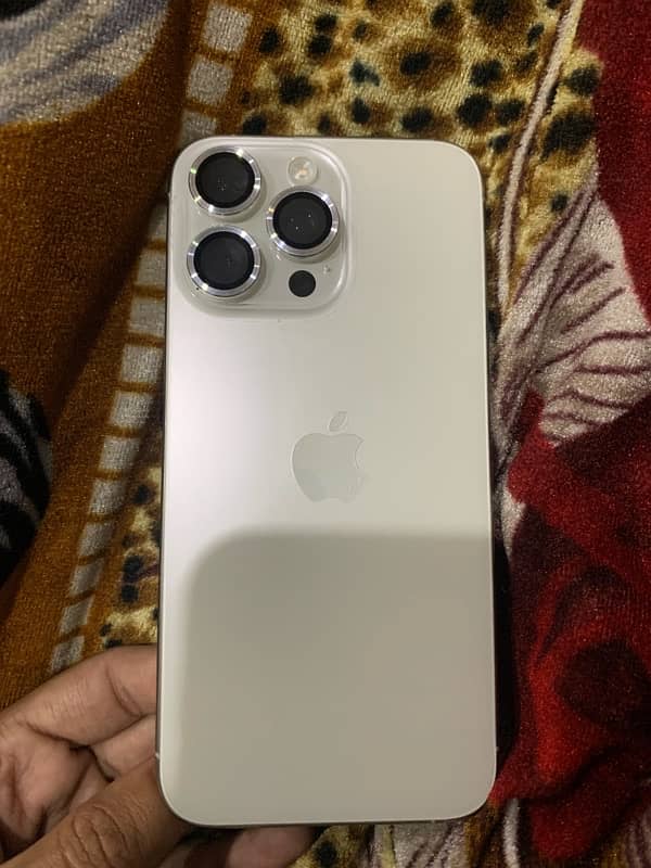 Iphone 15 pro max JV non PTA 256GB white 0