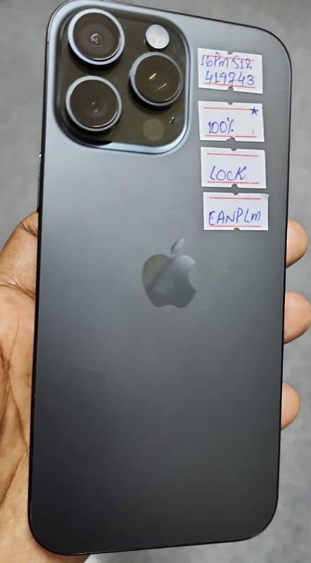 I phone 16 pro max 512gb brand new black jv sim lock 2