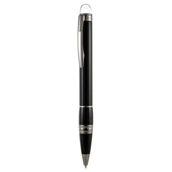 MONTBLANC STARWALKER MIDNIGHT BLACK RESIN BALLPOINT PEN - M25630 0