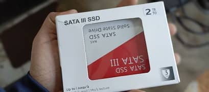 Brand New SSD SATA III – 100% Health