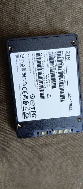 Brand New SSD SATA III – 100% Health 3