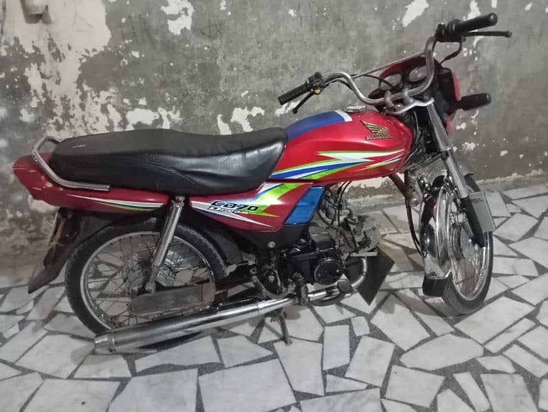 Honda CD 70 dream bike 2016 model A one Condition ha 5